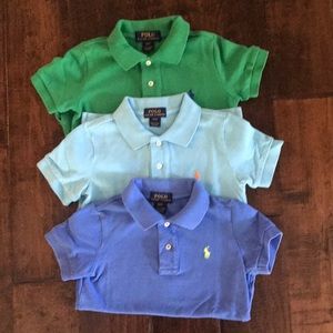 3 Ralph Lauren Polos